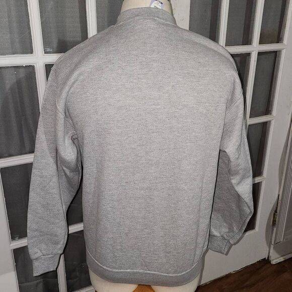 NWT The Disney Store Mens Gray Mickey Mouse Pluto Sweatshirt Medium New‎ - Picture 2 of 5